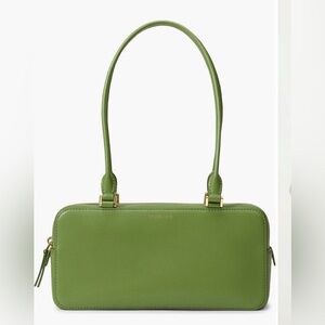 NEW Veronica Beard Boxy Shoulder Bag in Lemongrass (dust bag too!)